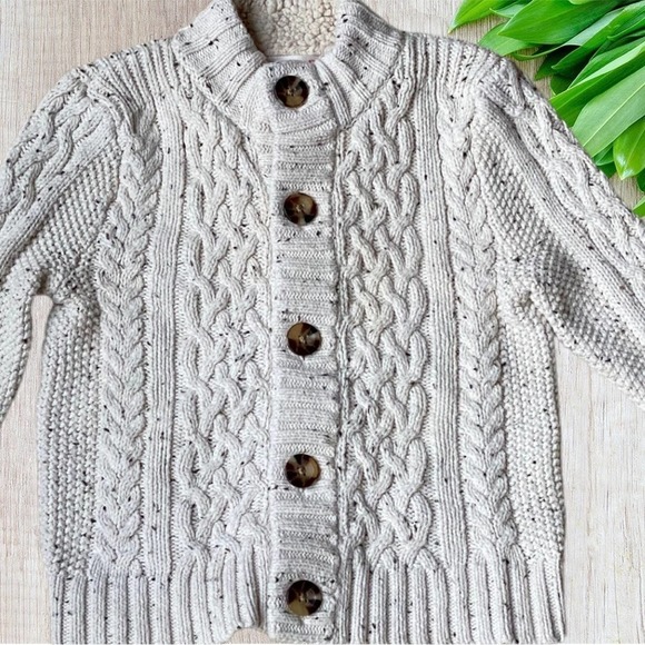 CAT & Jack Sherpa Fleece 4 piece Boy Cable Knit Sweater Multicolored Set Size 2T - Picture 8 of 16